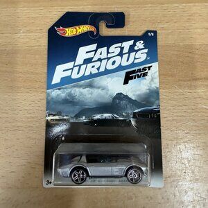2017 Hot Wheels Fast Furious Fast Five CORVETTE GRAND SPORT ROADSTER 5/8 Silver